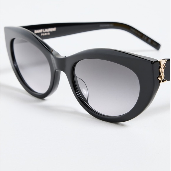 Saint Laurent Black Cat-Eye SL M115  Sunglasses, NWOT - Picture 5 of 12